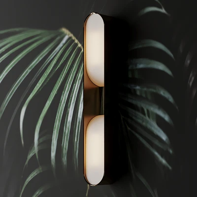 Loop Double LED Wall Sconce — Ver 2