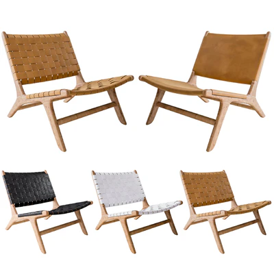 Flat Leather and Leather Marlboro Chairs — Ver 1