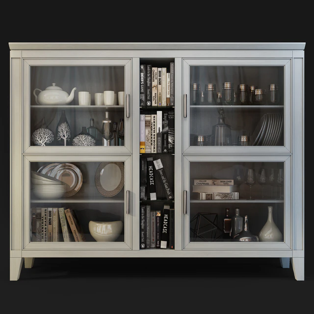 Wardrobe / Showcase Aster. Showcase by Le Fablier — Descargar