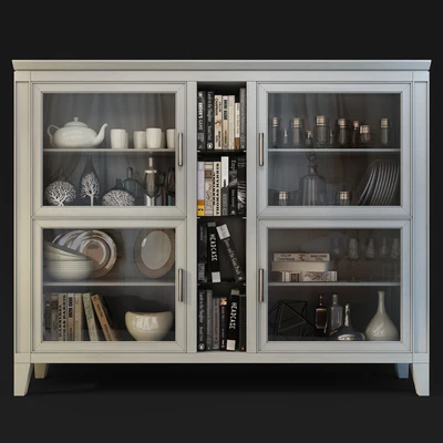 Wardrobe / Showcase Aster. Showcase by Le Fablier — Ver 4
