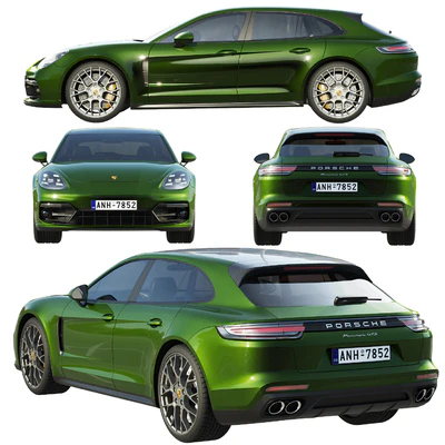 Porsche Panamera GTS Sport Turismo 2019 — Вид 3
