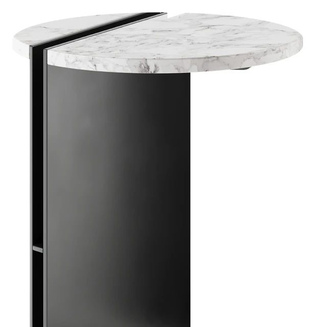 Maami Home HALF CALACATTA VIOLA Marble Side Tables — Descargar