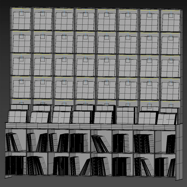 Rack with vinyl records for home or store — Descargar