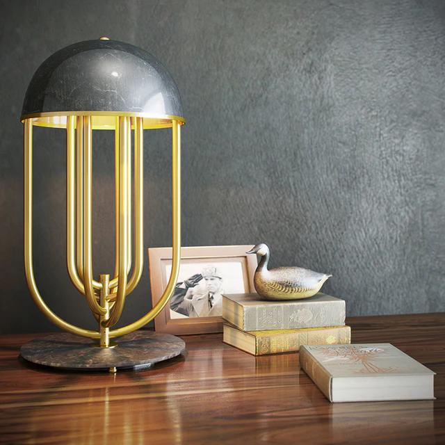 Osvaldo Borsani work desk + delightfull turner lamp — Descargar