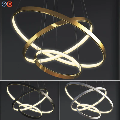 Modern Chandeliers Rings — Вид 1