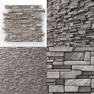 Wall stone clincer rock decor n3 — Ver 1