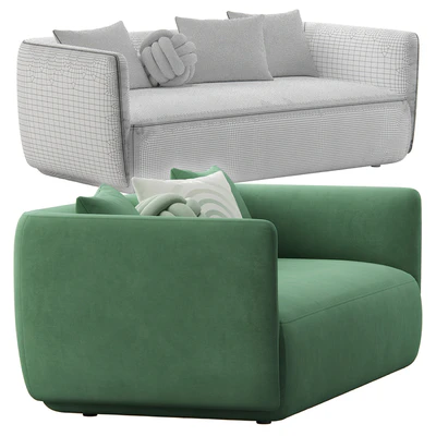 Cozy 2-seat Sofa by MDF Italia — Ver 3