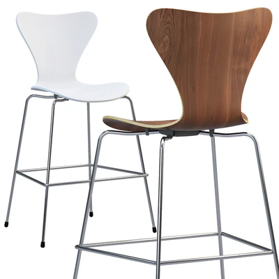 Fritz Hansen Series 7 counter stool — Ver 1