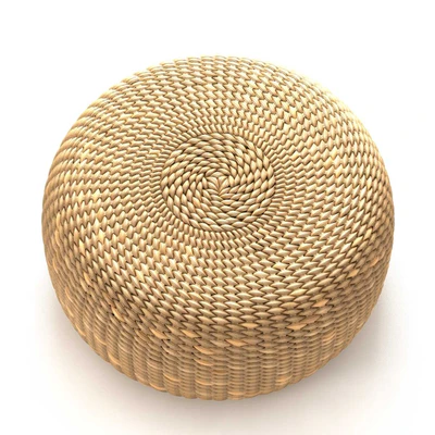 Bazar Bizar WATERHYACINTH  Pouf Round natural fibre pouf — Вид 3
