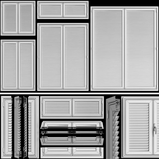 Shutter system for windows and doors — Descargar