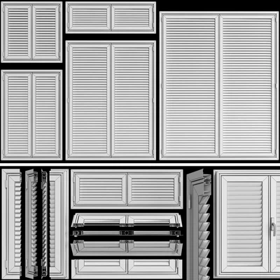 Shutter system for windows and doors — Ver 3