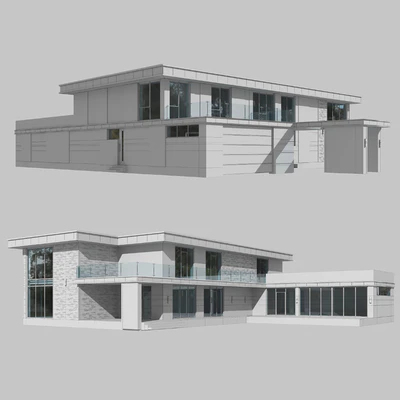 House in the Wright style — Ver 3