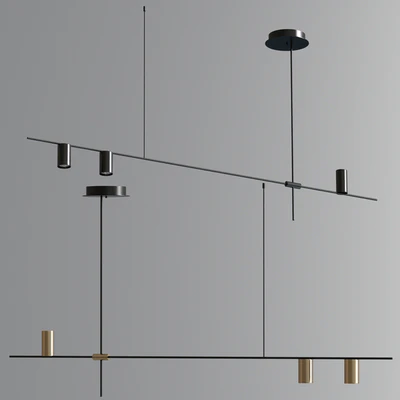 Modern Ceiling pendant Chandelier Light 04 — Вид 2