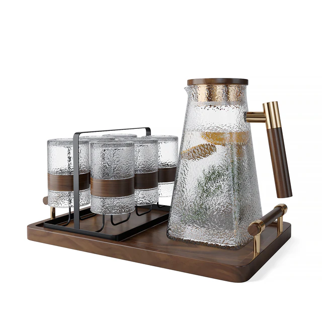 Glass Decanter Set 3 — Скачать