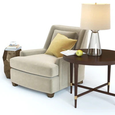 Baker Colin Cab Armchair — Вид 2