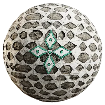 decorative stone wall 005 — Скачать