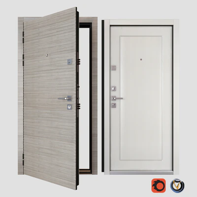 Entrance metal door Vesta (SteelGuard) — Ver 1