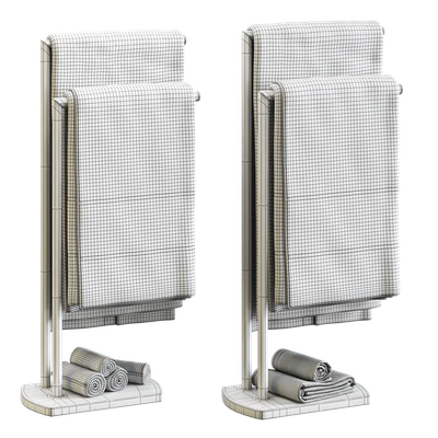Towel Holder Hanger Showerdrape Octavia — Ver 3