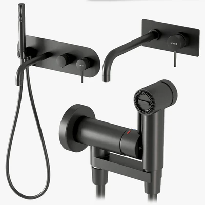 Nobili Live Showers and faucets set — Ver 4