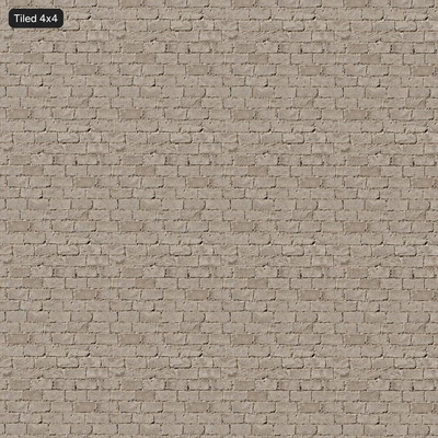weathered running bond concrete block texture grey — View 2