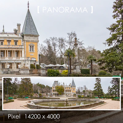 Набор панорам парка — Вид 1