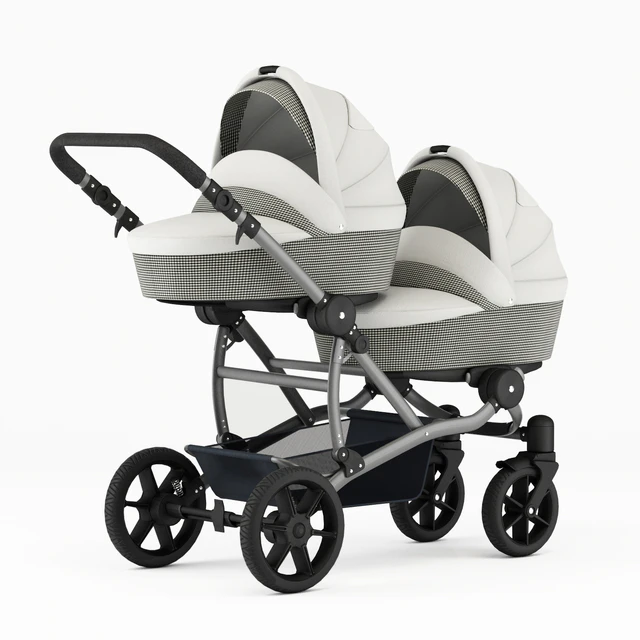 Carriage for twins for newborns — Descargar