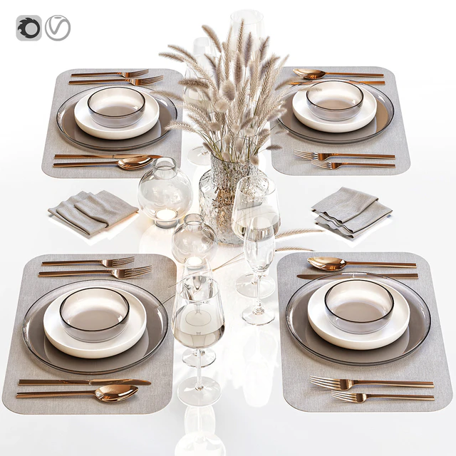 Сервировка стола / Table setting 30 — Скачать