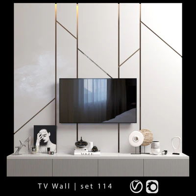 TV Wall | set 114 — Ver 1