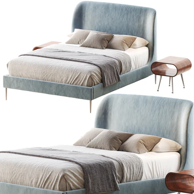 Lana upholstered bed — Ver 1