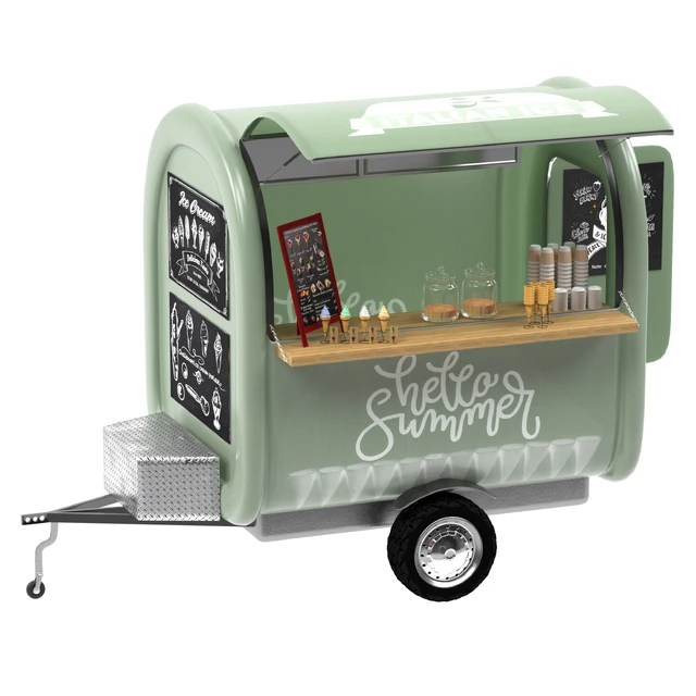 Food truck Ice cream — Скачать