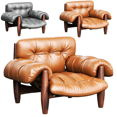 Mole Lounge Armchair — Ver 2
