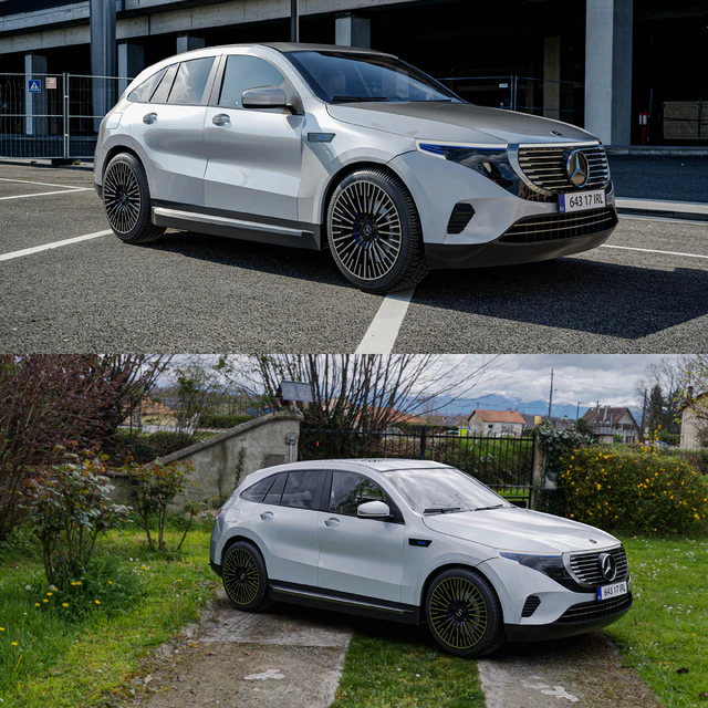 Mercedes Benz EQC 400 — Скачать