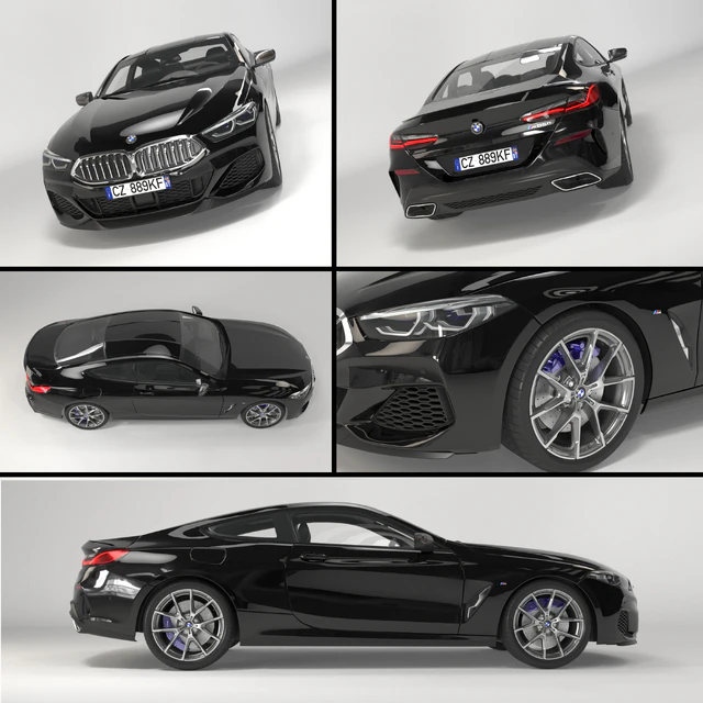 BMW 8 Series M850i coupe 2019 — Скачать