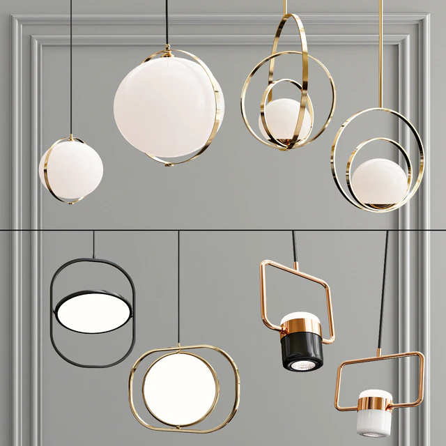 A collection of pendant lights. — Скачать