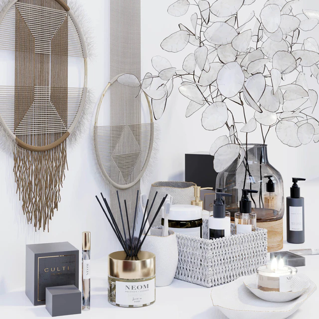 Decorative set for bathrooms and living rooms — Скачать