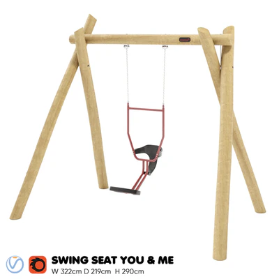Kompan. Swing with You and Me Seat — Ver 1
