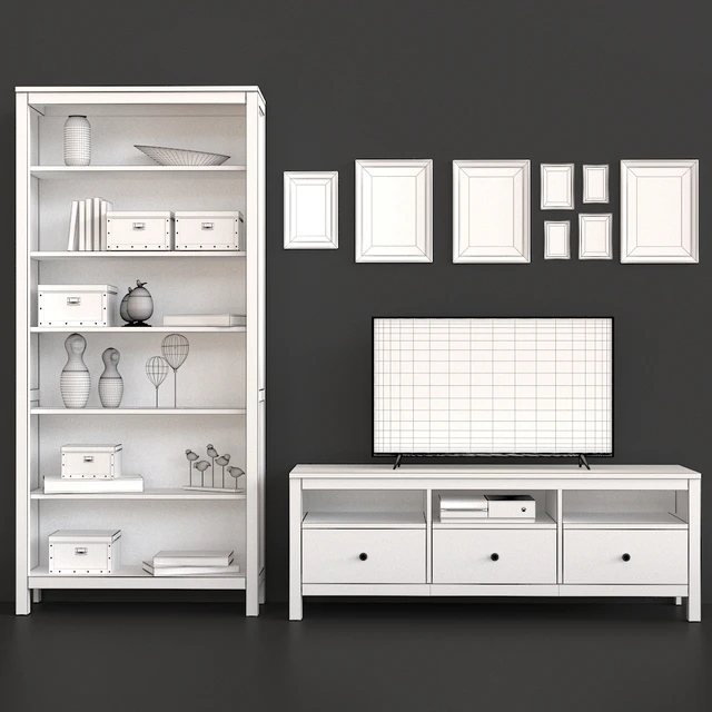 Cabinet, cabinet TV IKEA HEMNES — Descargar