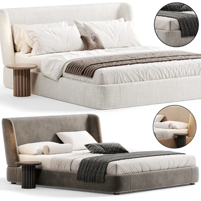 Reeves Bed By Minotti — Ver 1