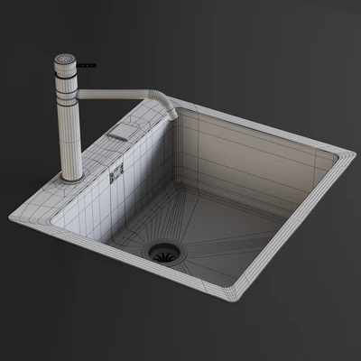 Sink Mira Mixer Inox — Вид 2