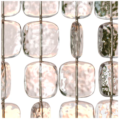 Glass block partition — Вид 3