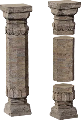 modular brick pillar kit 001 — Descargar