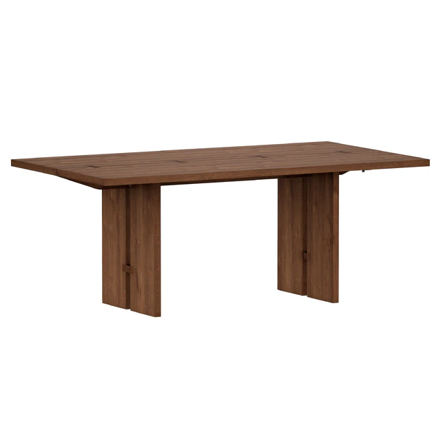 Деревянный обеденный стол Monarch Shiitake Dining Tables (Crate and Barrel) — Скачать