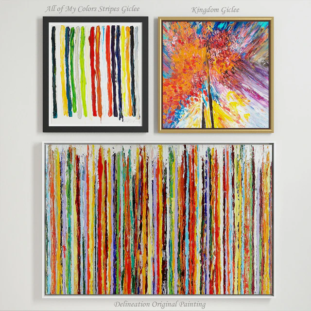Collection of contemporary paintings (set-8) — Descargar