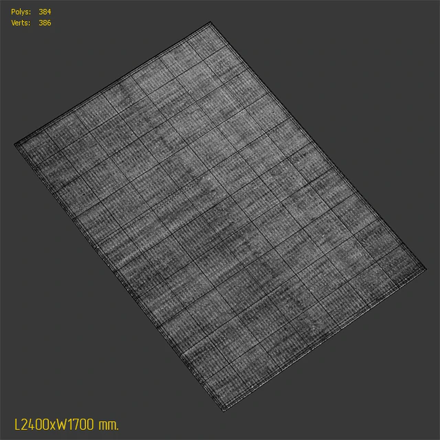 Carpet Hay Moire Kelim Black rug — Descargar
