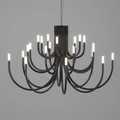Chandelier PALMA BY ALMA LIGHT Black — Ver 1