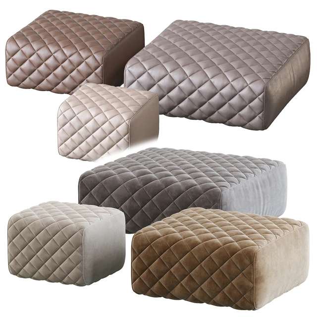 ASHLEY Pouf by Minotti — Download