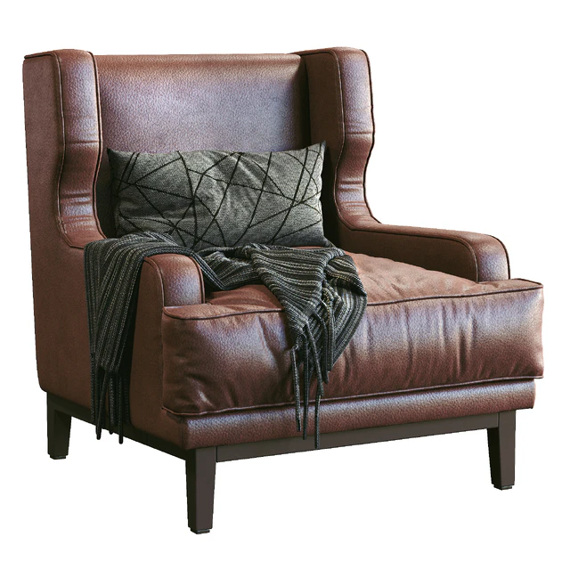 Leather Armchair Camille By Porada — Скачать