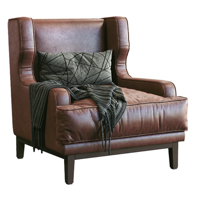 Leather Armchair Camille By Porada — Вид 2