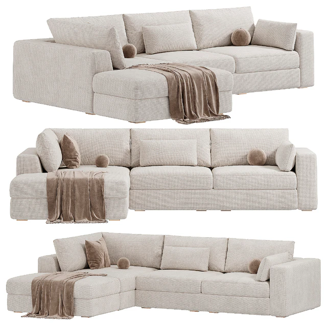 Bumper Sectional Sofa — Download