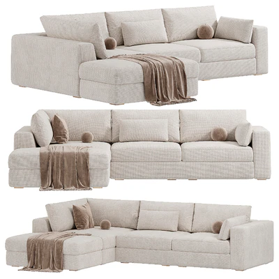 Bumper Sectional Sofa — View 4